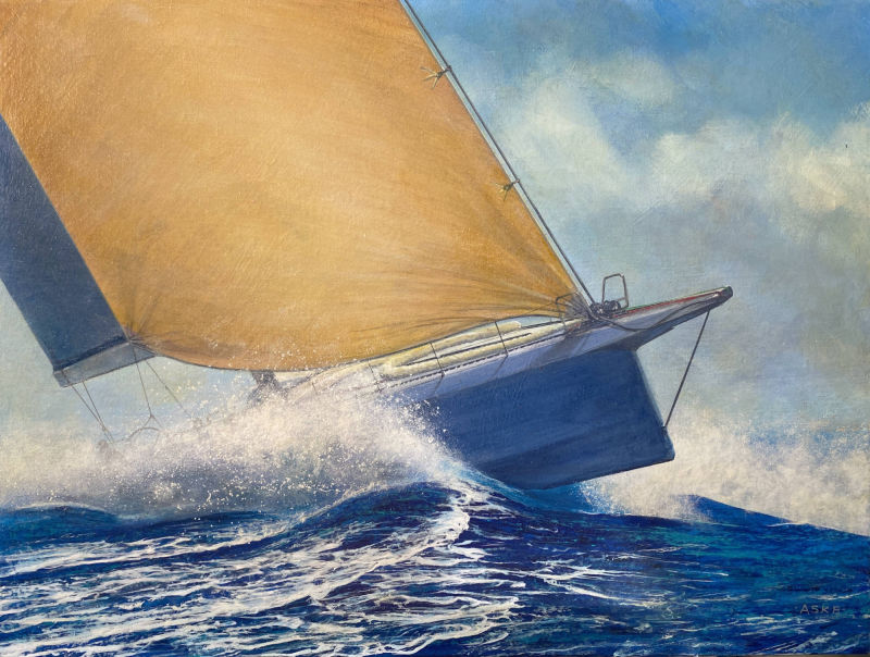 Off the Wind: A4 landscape